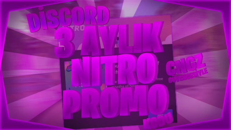 Adet Discord Nitro Ayl K X Boostlu Kod Temsat