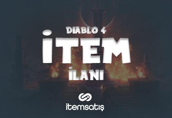 DİABLO 4 İSTEDİĞİNİZ HERHANGİ İTEM BULUNUR DİABLO 4 İSTEDİĞİNİZ HERHANGİ İTEM BULUNUR