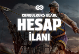 Conquerors Blade Satılık 3500 level