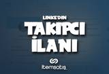 100 Linkedin Profil/Şirket Takipçi - HIZLI