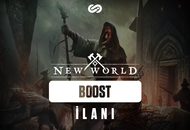 New World Her Türlü Boost İşlemi Yapılır