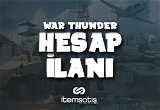War Thunder Random Hesap Tanesi 3tlL