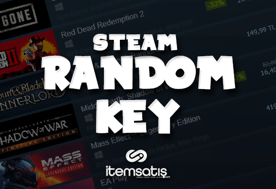 Steam Random 1key 7hediye Key 
