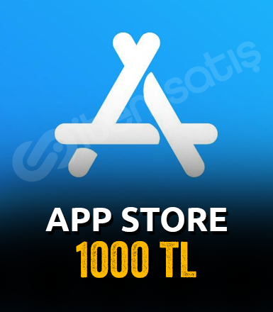 1000 TL iTunes Apple Store Bakiye