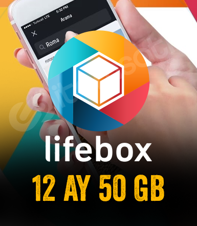 12 Aylık 50 GB Lifebox