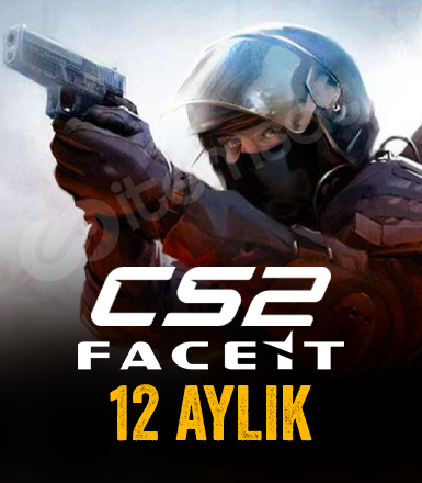 12 Aylık CS2 Faceit Plus