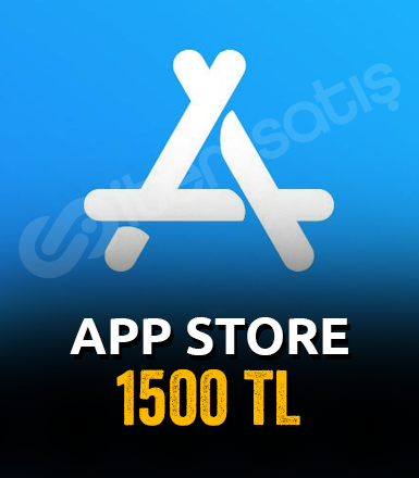 1500 TL iTunes Apple Store Bakiye