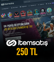 250 TL İtemsatış Hediye Kartı