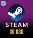 30 USD Steam Cüzdan Kodu 30 USD Steam Cüzdan Kodu