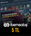 5 TL İtemsatış Hediye Kartı