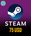 75 USD Steam Cüzdan Kodu