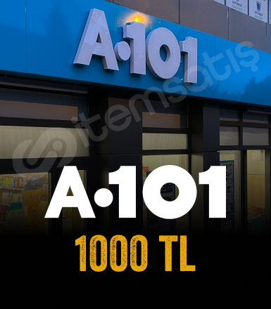 A101 Hediye Kartı 1000 TL
