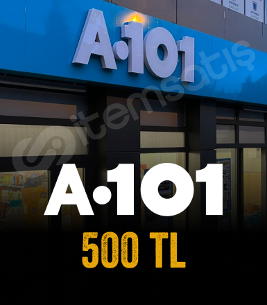 A101 Hediye Kartı 500 TL