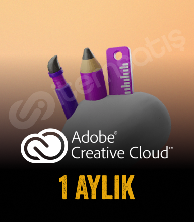 Adobe Creative Cloud All Apps - 1 Aylık Üyelik