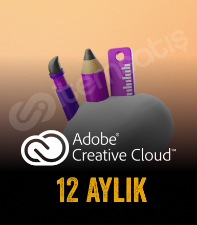 Adobe Creative Cloud All Apps - 12 Aylık Üyelik