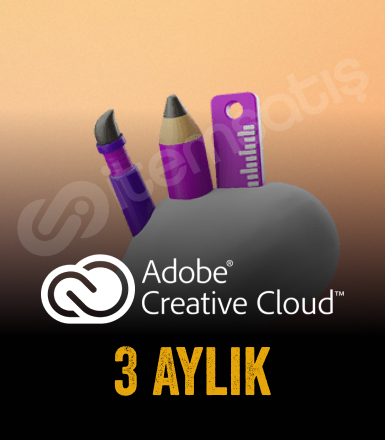 Adobe Creative Cloud All Apps - 3 Aylık Üyelik