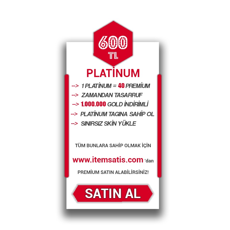 AgarVs Platinum Üyelik