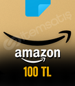 Amazon 100 TL Hediye Kartı