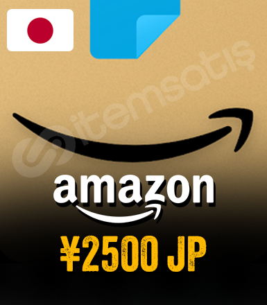 Amazon 2500 YEN Gift Card JP