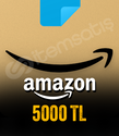 Amazon 5.000 TL Hediye Kartı