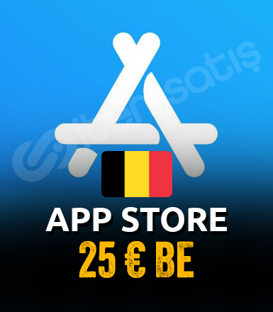 App Store Gift Card 25 EUR (Belgium)