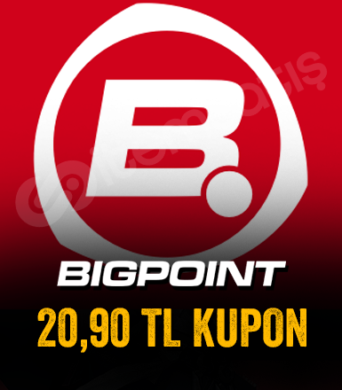 BigPoint 20.90 TL Kupon