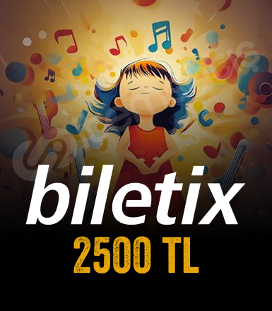 Biletix Hediye Kartı 2500 TL