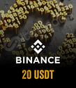 Binance 20 USDT Hediye Kartı