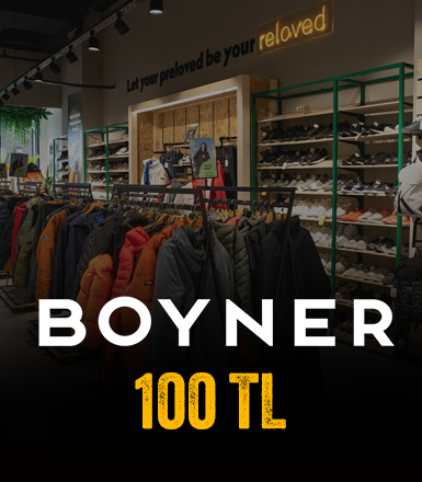 Boyner 100 TL Hediye Kartı