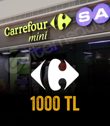 CarrefourSA 1000 TL Hediye Kartı