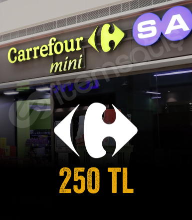 CarrefourSA 250 TL Hediye Kartı