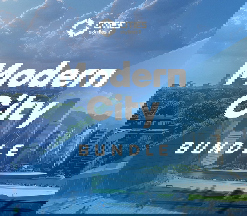Cities: Skylines II - Modern City Bundle DLC PC Steam CD Key