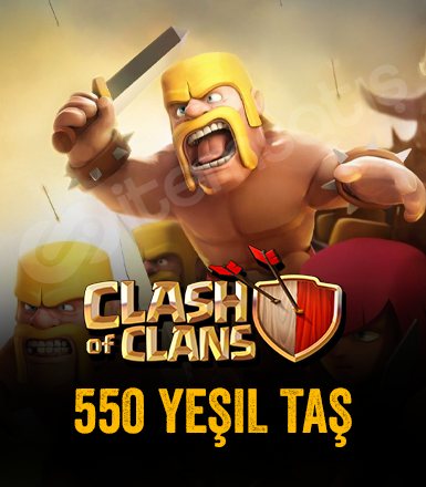 Clash of Clans 550 Yeşil Taş