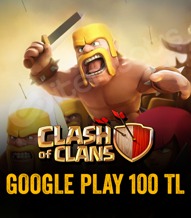 Clash of Clans Google Play 100 TL Kodu