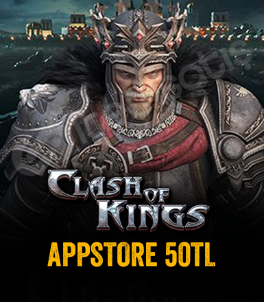 Clash of Kings App Store 50 TL Kodu