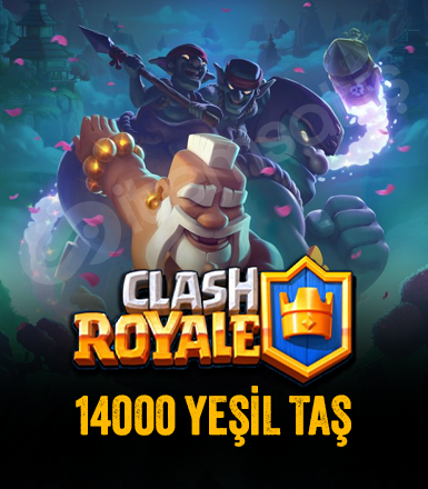 Clash Royale 14000 Yeşil Taş