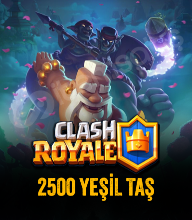 Clash Royale 2500 Yeşil Taş