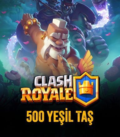 Clash Royale 500 Yeşil Taş