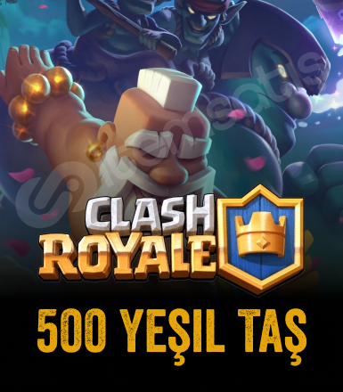 Clash Royale 500 Yeşil Taş ( Android )