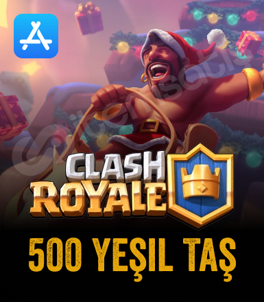 Clash Royale 500 Yeşil Taş ( Apple )