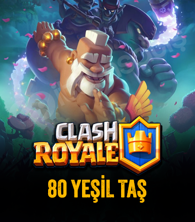 Clash Royale 80 Yeşil Taş