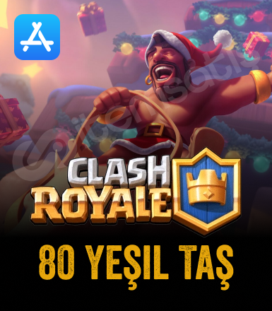 Clash Royale 80 Yeşil Taş ( Apple )