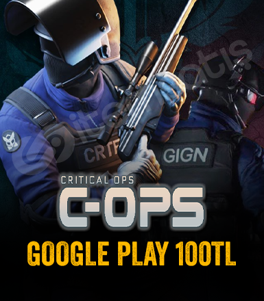 Critical Ops Google Play 100 TL Kodu
