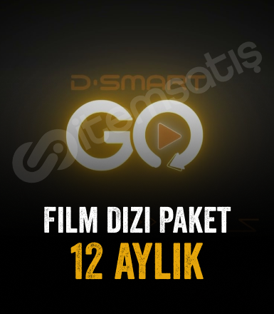 D-Smart GO 12 Aylık Film ve Dizi Paketi Üyeliği