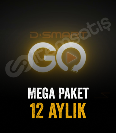 D-Smart GO 12 Aylık Mega Paket Üyeliği