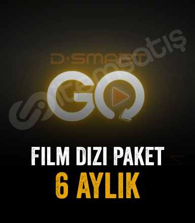 D-Smart GO 6 Aylık Film ve Dizi Paketi Üyeliği