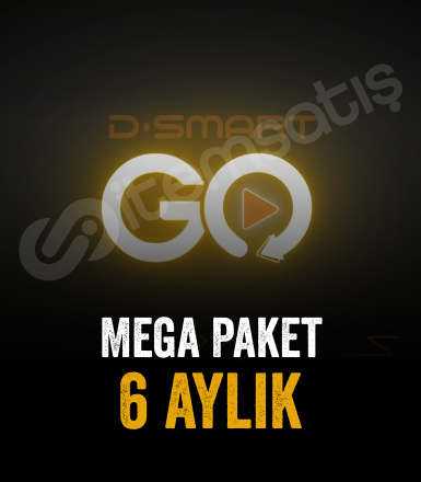 D-Smart GO 6 Aylık Mega Paket Üyeliği