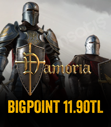 Damoria Bigpoint 11.90 TL Kupon