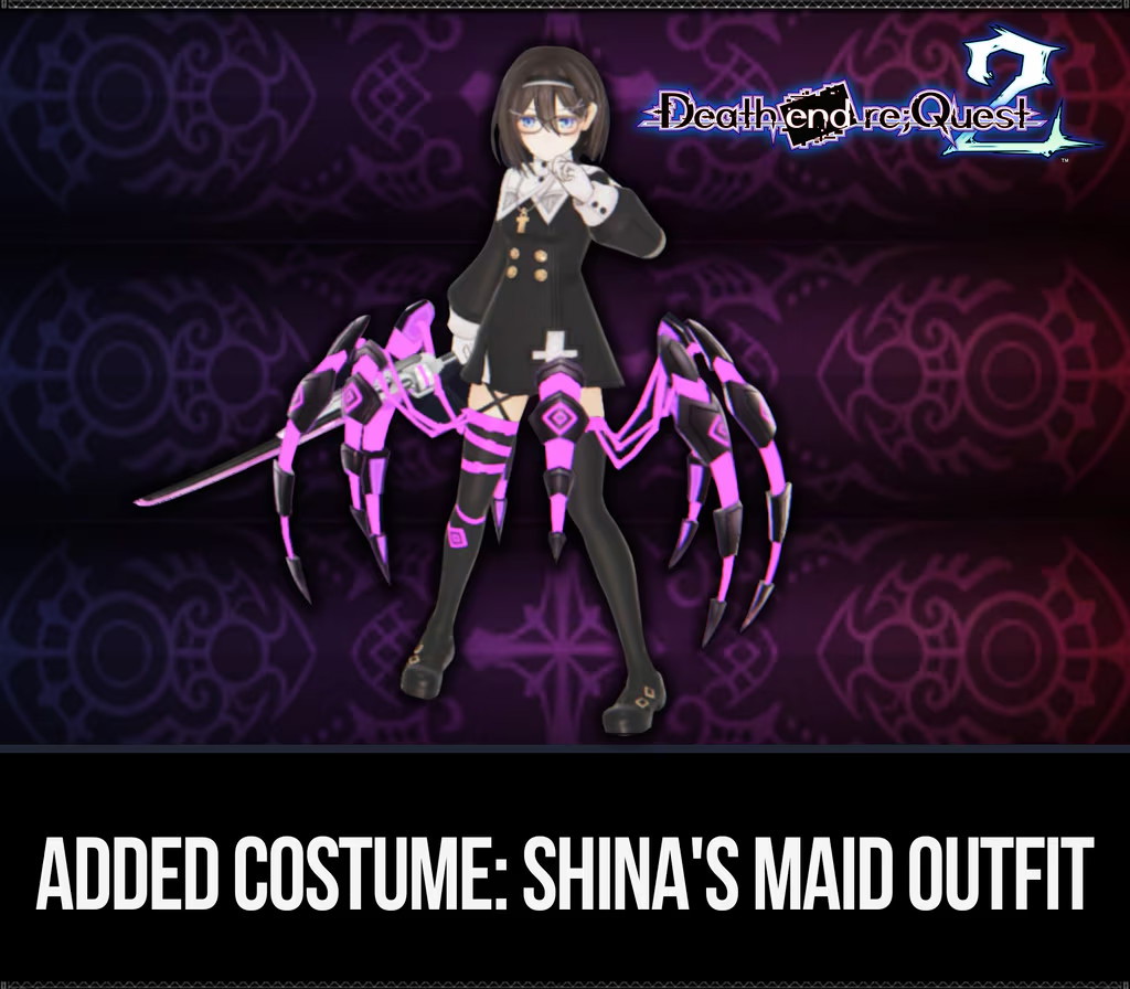 Death end re;Quest 2 - Shina's Maid Outfit DLC PC Steam CD Key