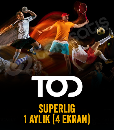 TOD TV Süper Lig 1 Aylık (4 Ekran)
